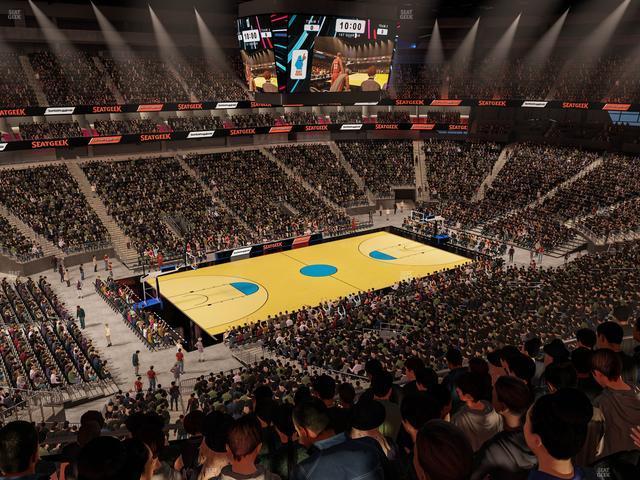 T-Mobile Arena - Section 202 Seat View