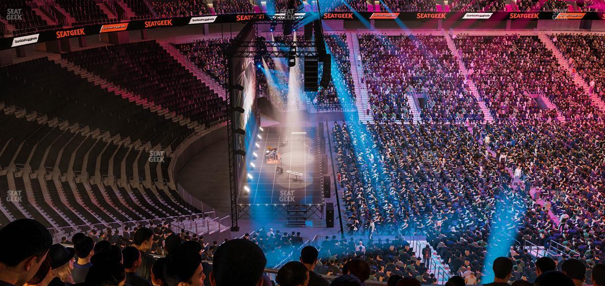 T-Mobile Arena - Section 203 Seat View