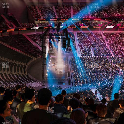 T-Mobile Arena - Section 203 Seat View