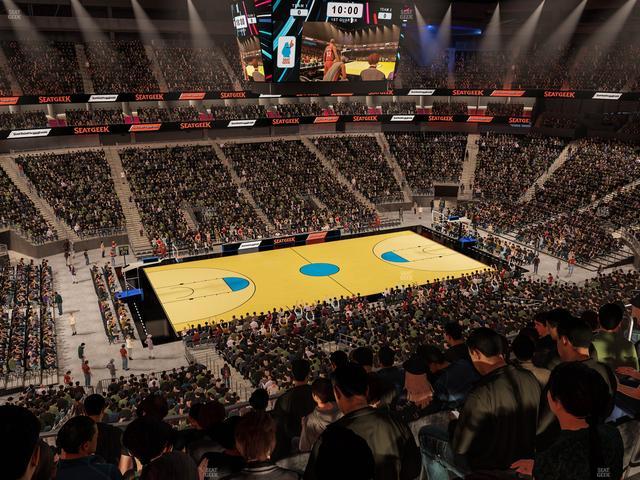 T-Mobile Arena - Section 203 Seat View