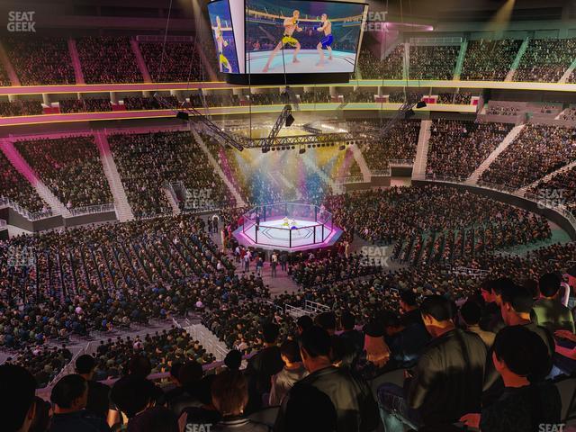 T-Mobile Arena - Section 203 Seat View