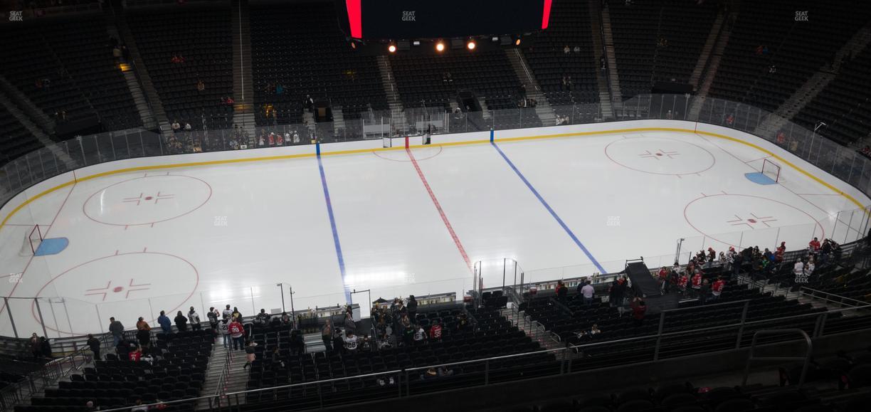 T-Mobile Arena - Section 203 Seat View