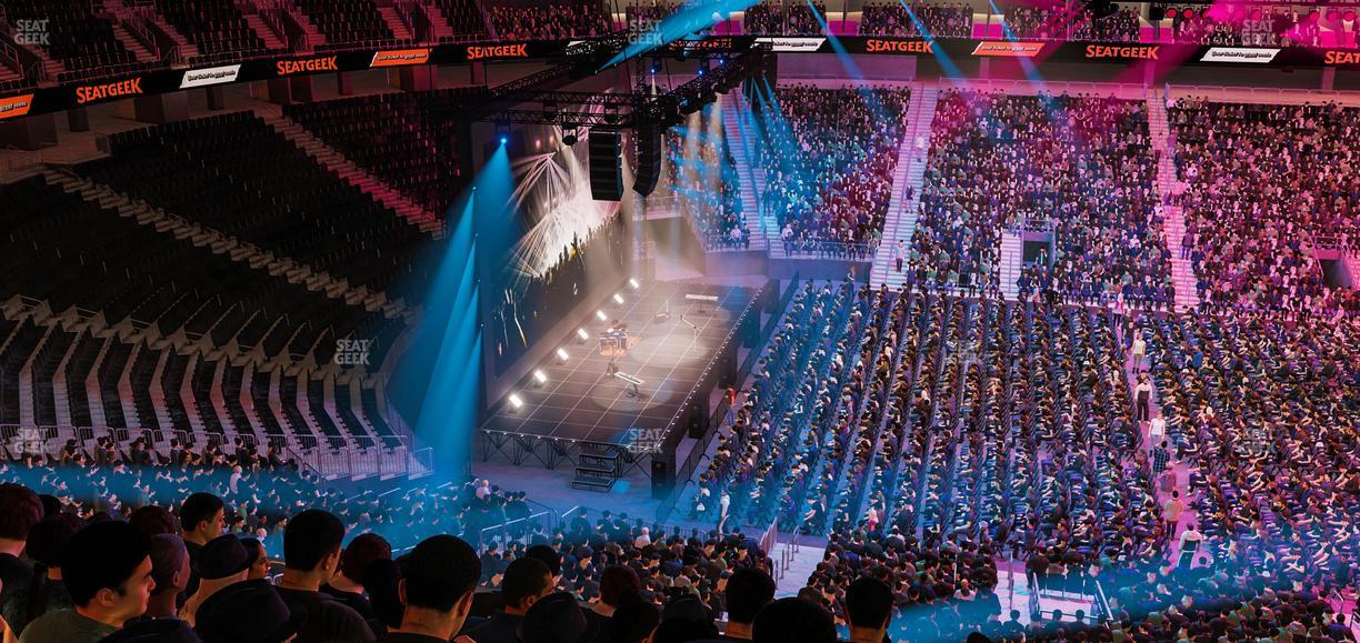 T-Mobile Arena - Section 204 Seat View