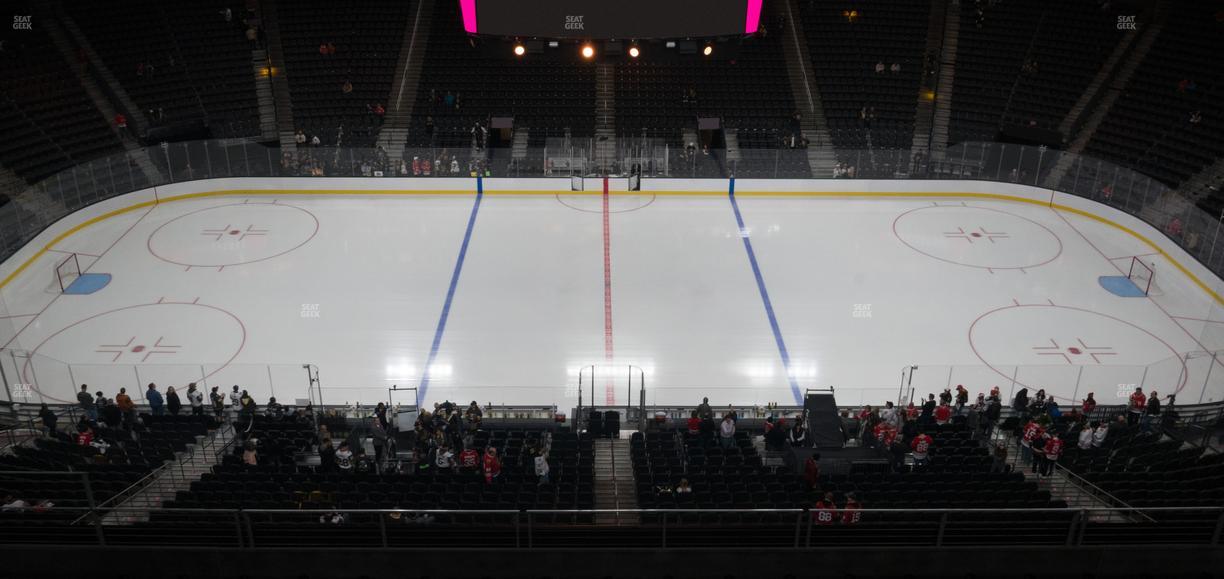 T-Mobile Arena - Section 205 Seat View