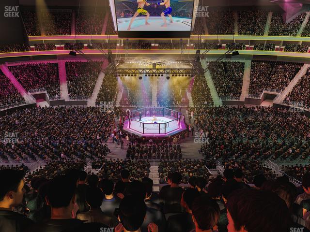 T-Mobile Arena - Section 205 Seat View