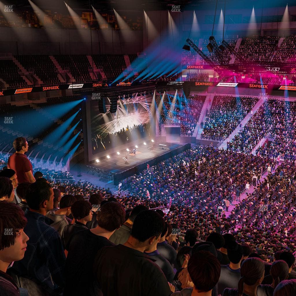 T-Mobile Arena - Section 206 Seat View