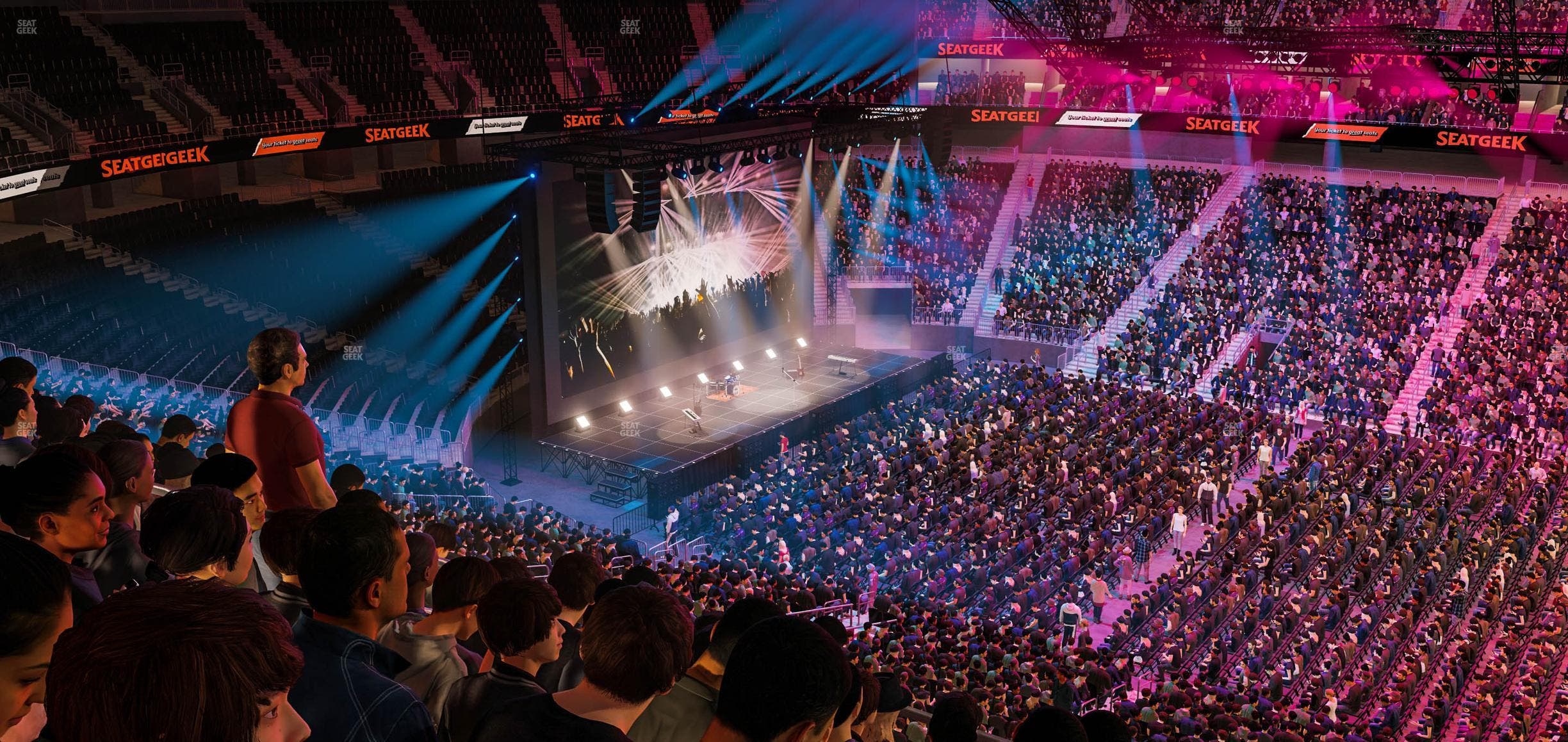 T-Mobile Arena - Section 206 Seat View