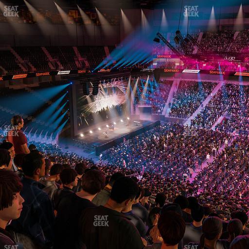 T-Mobile Arena - Section 206 Seat View