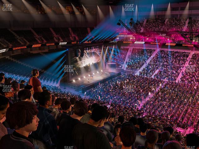 T-Mobile Arena - Section 206 Seat View