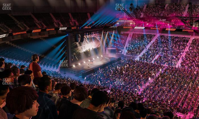 T-Mobile Arena - Section 206 Seat View