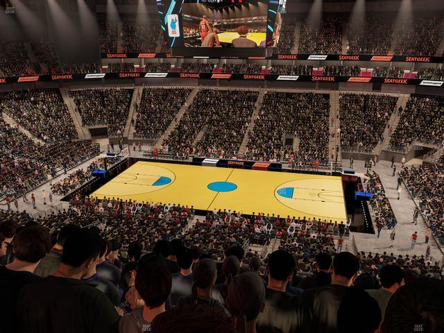 T-Mobile Arena - Section 206 Seat View