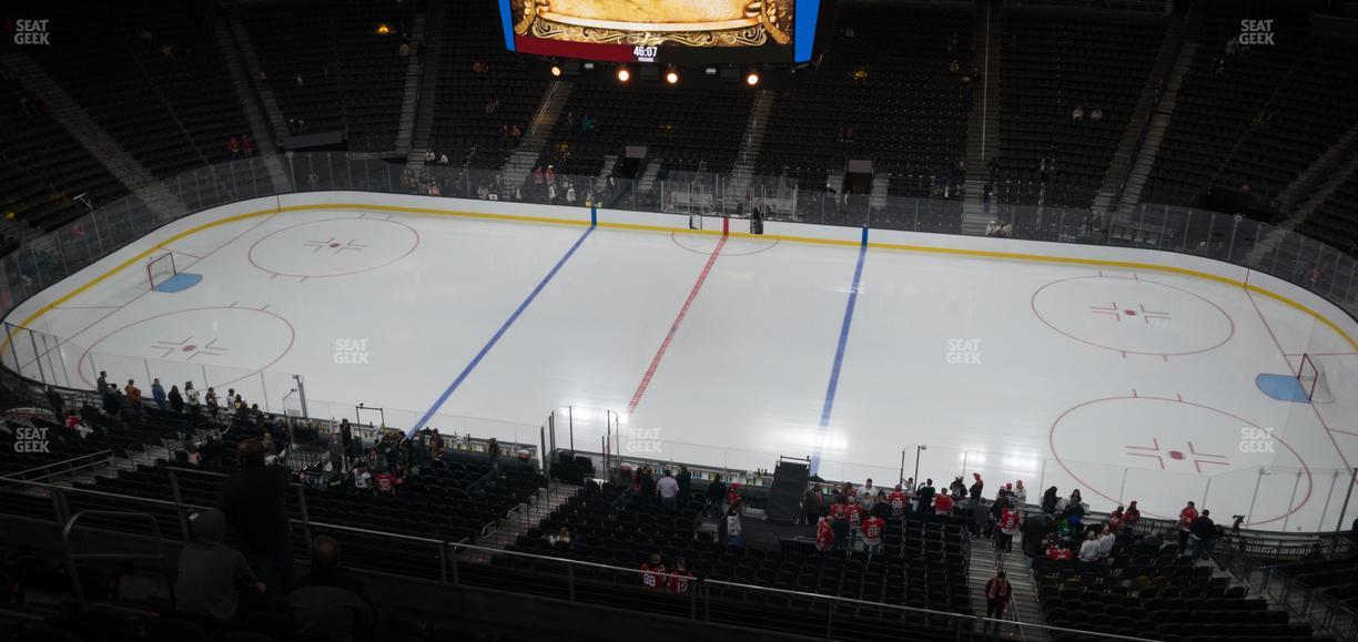T-Mobile Arena - Section 206 Seat View