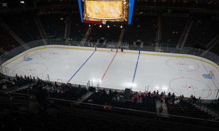 T-Mobile Arena - Section 206 Seat View