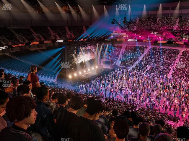 T-Mobile Arena - Section 206 Seat View