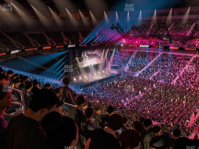 T-Mobile Arena - Section 207 Seat View