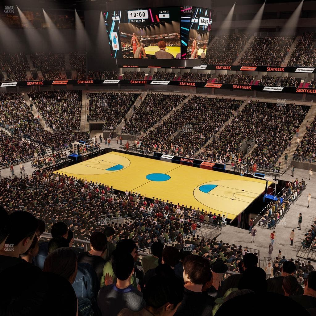 T-Mobile Arena - Section 208 Seat View