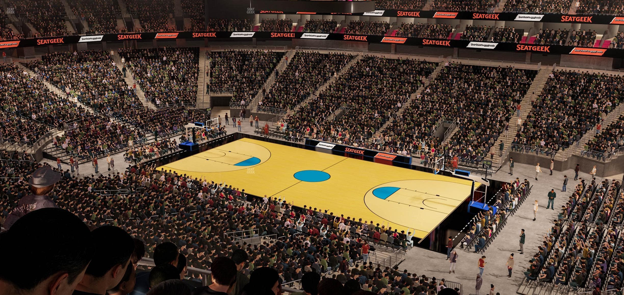 T-Mobile Arena - Section 208 Seat View