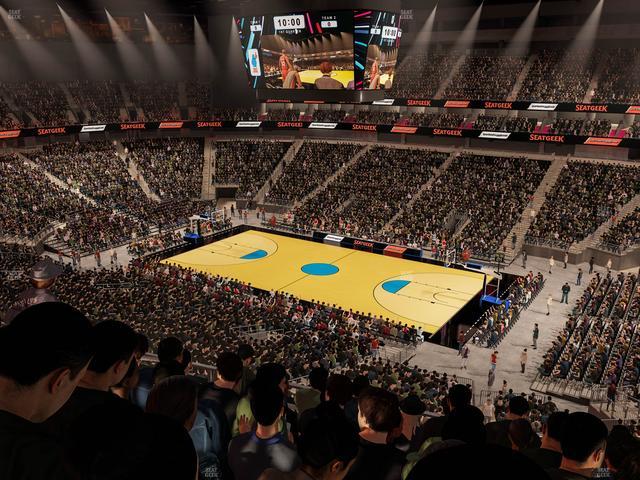 T-Mobile Arena - Section 208 Seat View