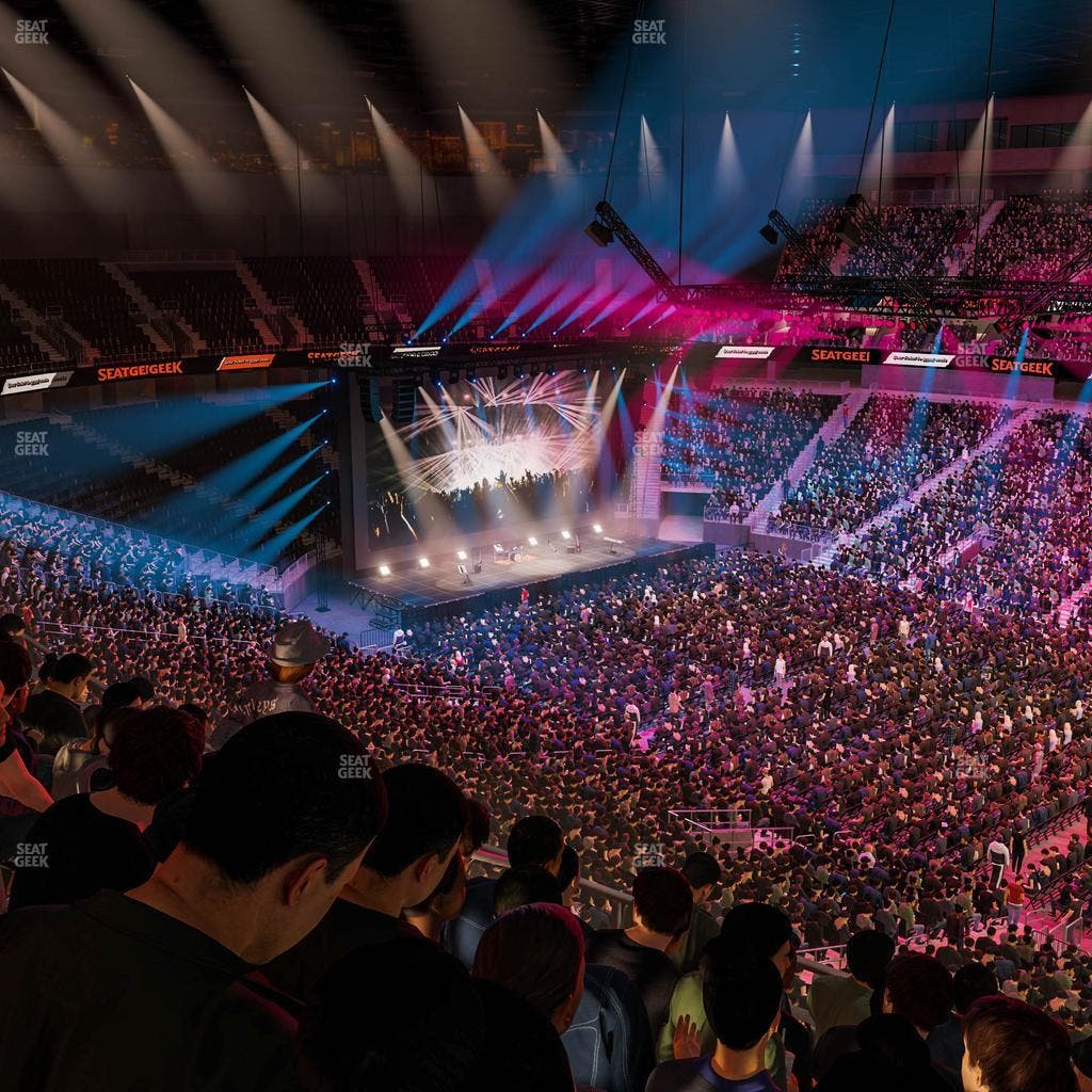T-Mobile Arena - Section 208 Seat View