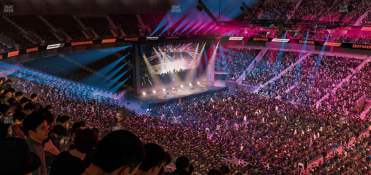 T-Mobile Arena - Section 208 Seat View