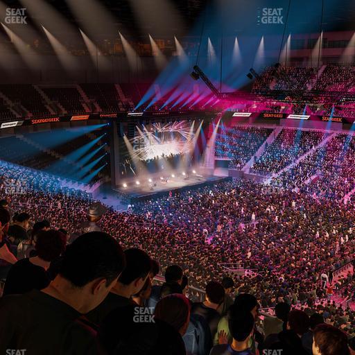 T-Mobile Arena - Section 208 Seat View