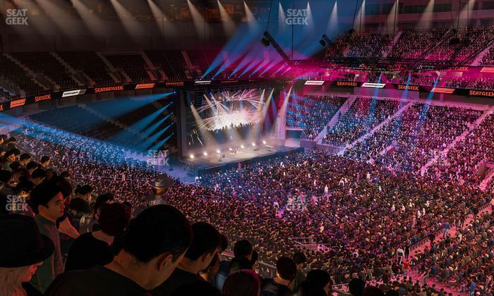 T-Mobile Arena - Section 208 Seat View