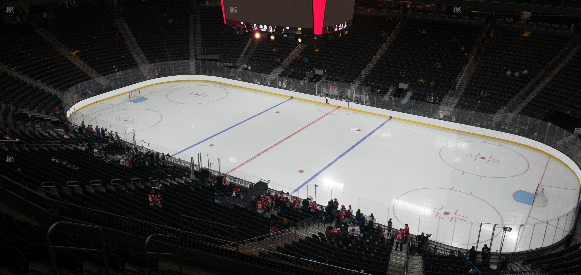 T-Mobile Arena - Section 208 Seat View