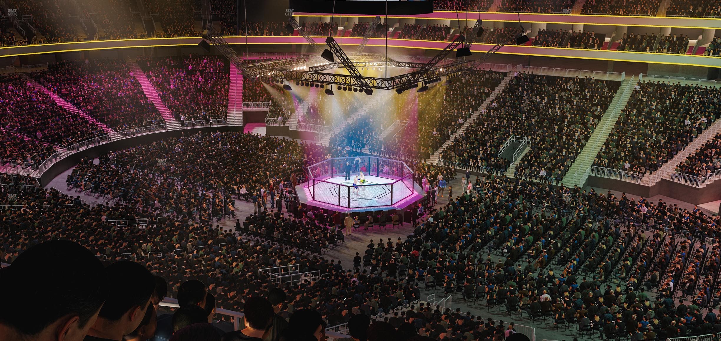 T-Mobile Arena - Section 208 Seat View