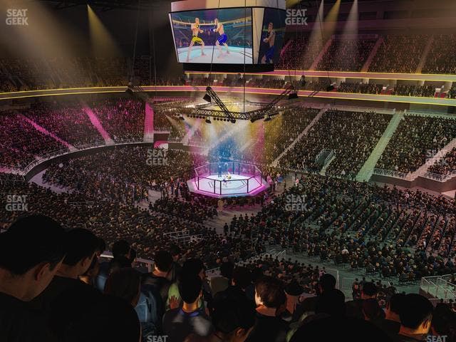 T-Mobile Arena - Section 208 Seat View