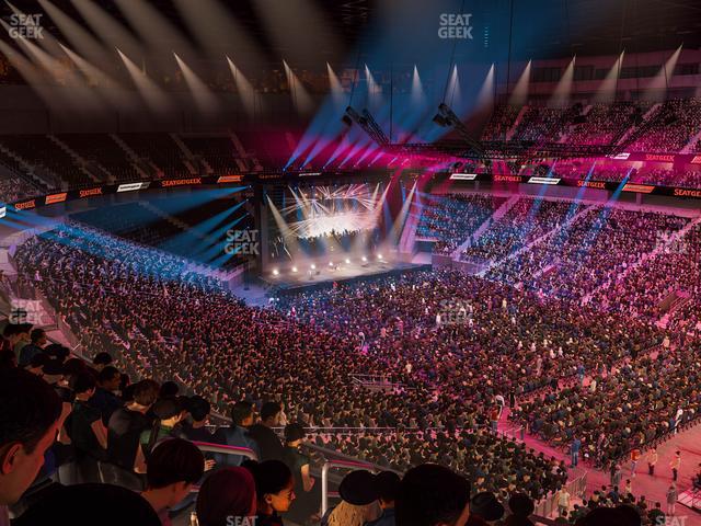 T-Mobile Arena - Section 209 Seat View