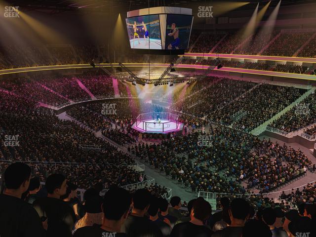 T-Mobile Arena - Section 210 Seat View