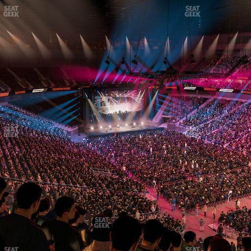 T-Mobile Arena - Section 210 Seat View