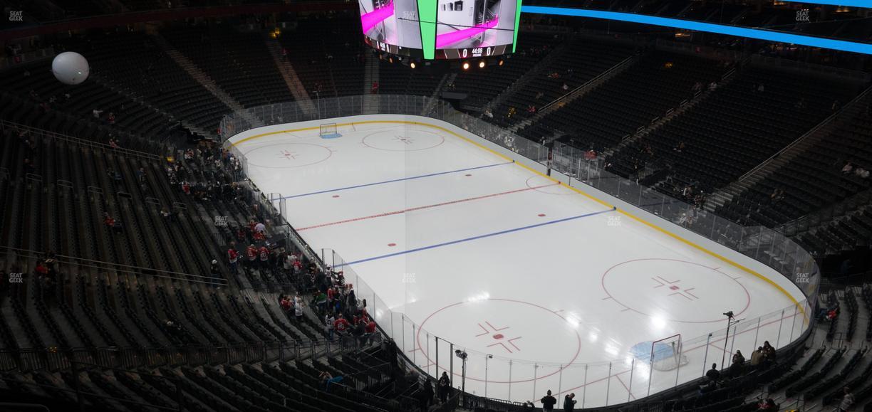 T-Mobile Arena - Section 211 Seat View