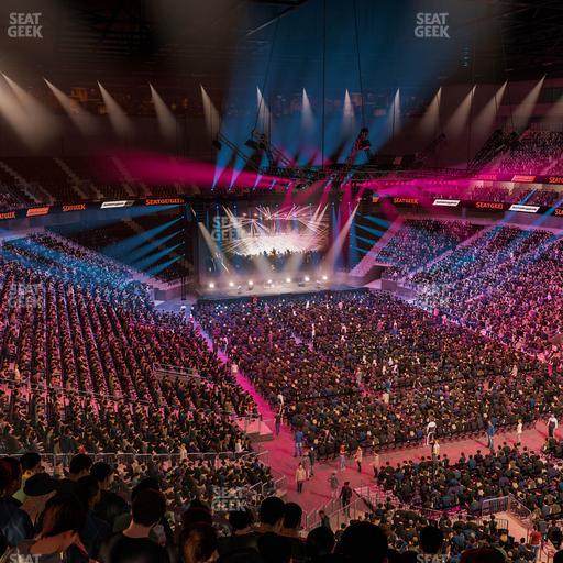 T-Mobile Arena - Section 211 Seat View