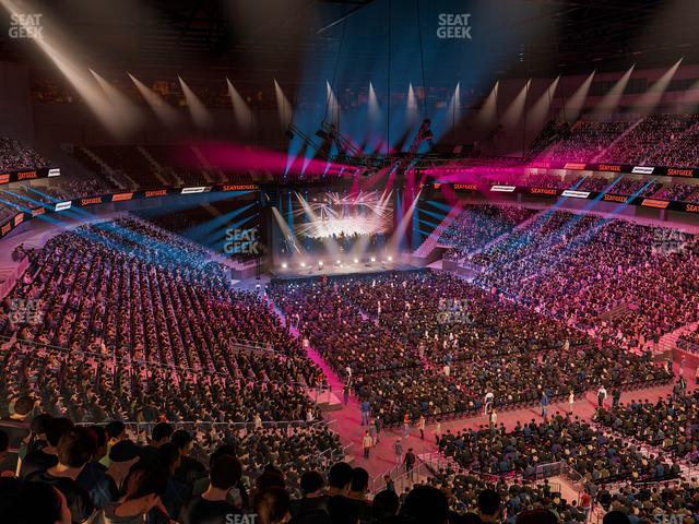 T-Mobile Arena - Section 211 Seat View