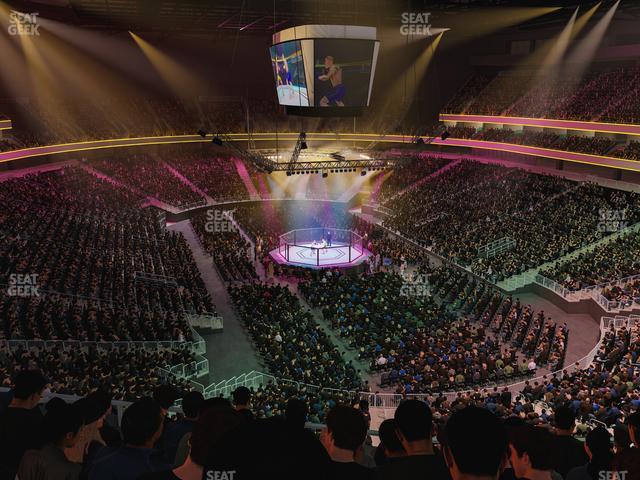 T-Mobile Arena - Section 212 Seat View