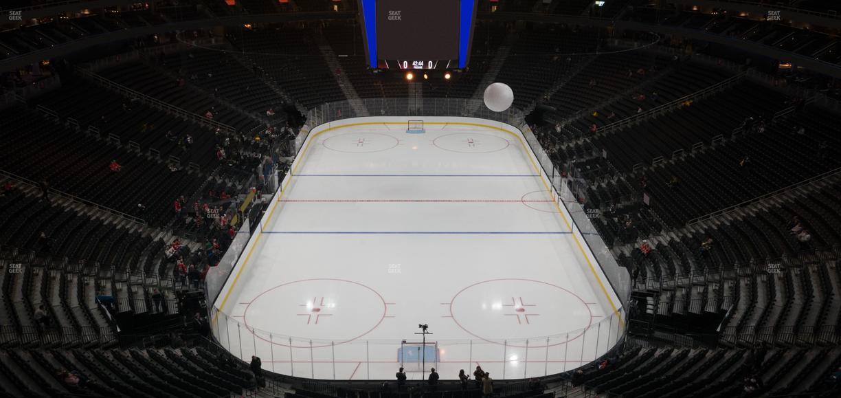 T-Mobile Arena - Section 214 Seat View