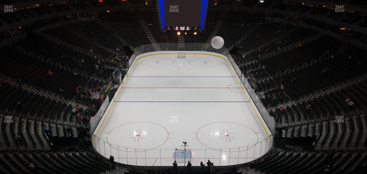 T-Mobile Arena - Section 214 Seat View