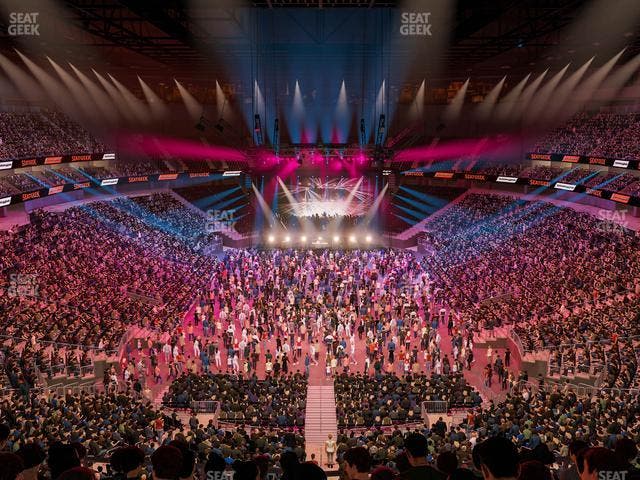 T-Mobile Arena - Section 214 Seat View