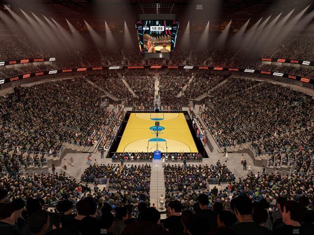 T-Mobile Arena - Section 214 Seat View