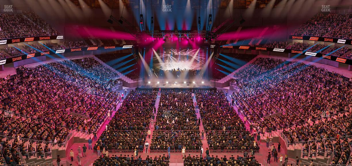 T-Mobile Arena - Section 214 Seat View