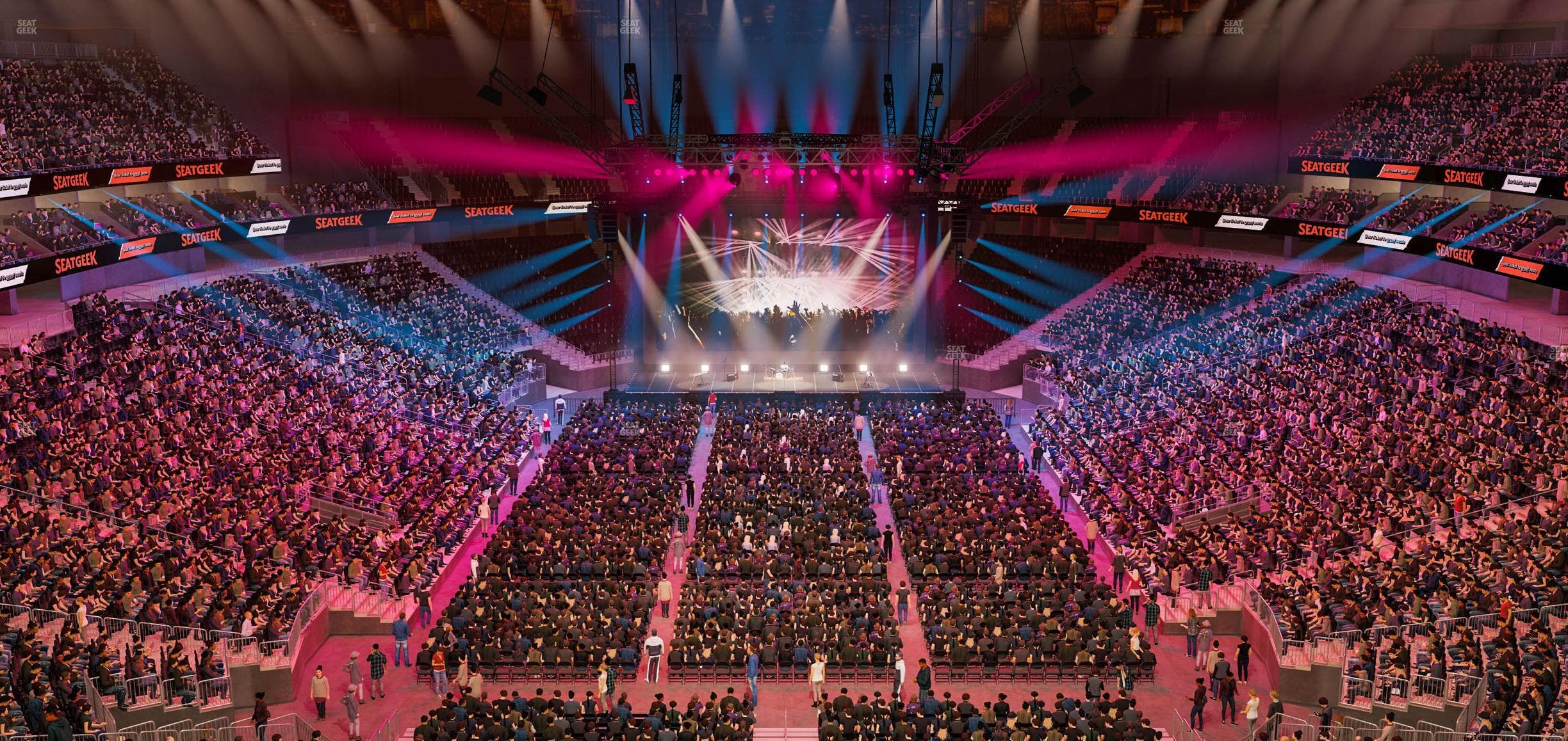 T-Mobile Arena - Section 214 Seat View