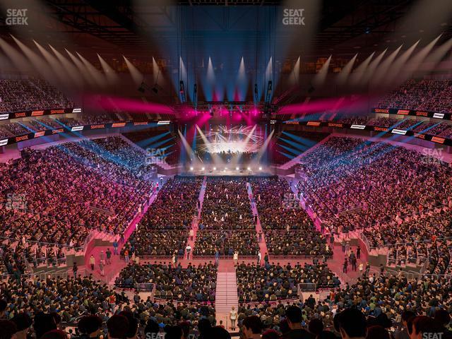 T-Mobile Arena - Section 214 Seat View