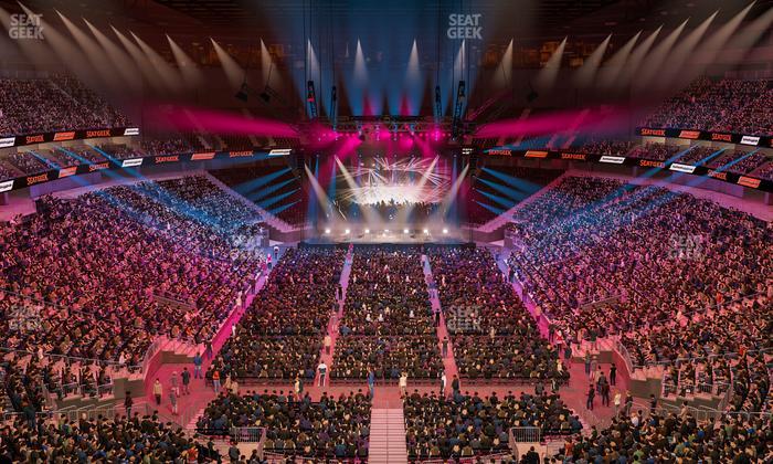 T-Mobile Arena - Section 214 Seat View