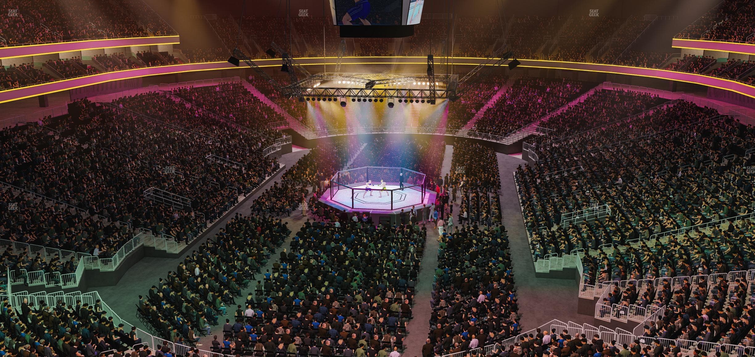 T-Mobile Arena - Section 215 Seat View