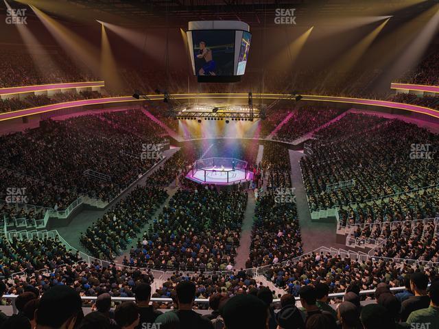 T-Mobile Arena - Section 215 Seat View