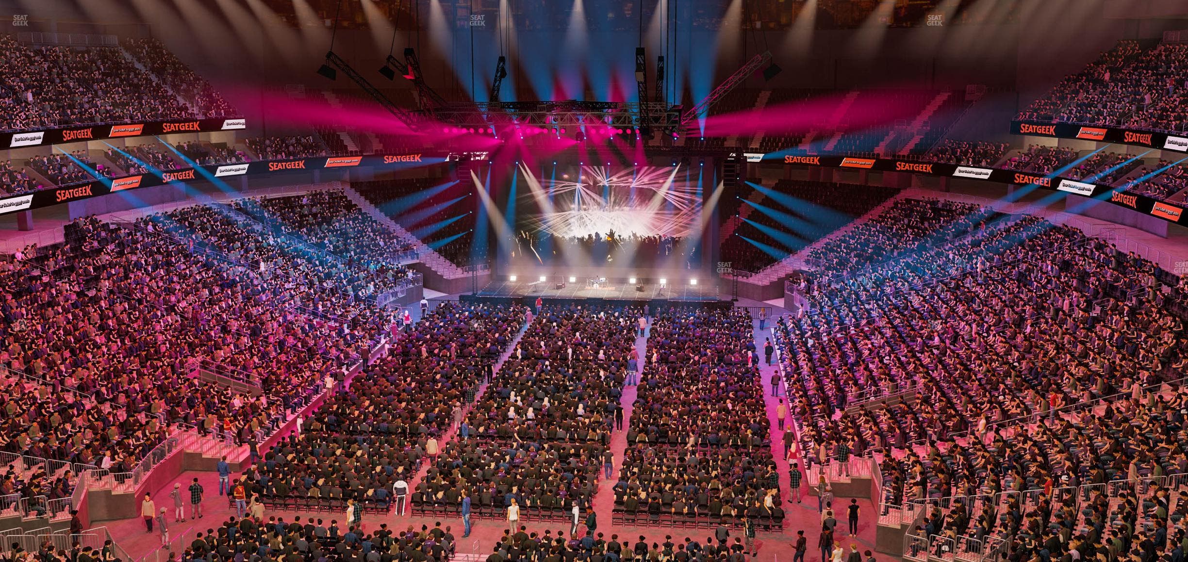 T-Mobile Arena - Section 215 Seat View