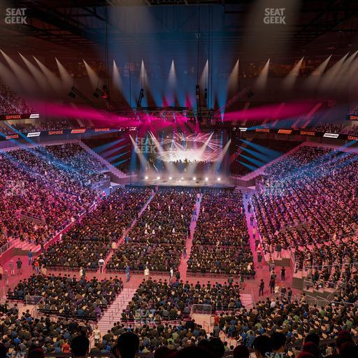 T-Mobile Arena - Section 215 Seat View