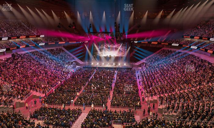 T-Mobile Arena - Section 215 Seat View