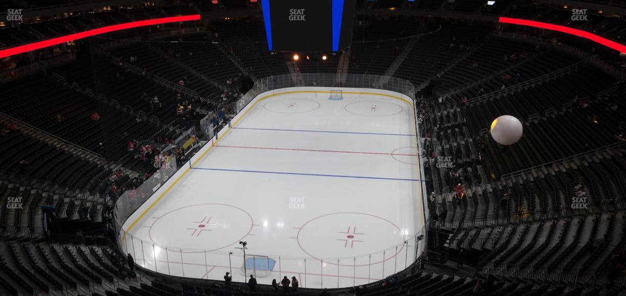 T-Mobile Arena - Section 215 Seat View